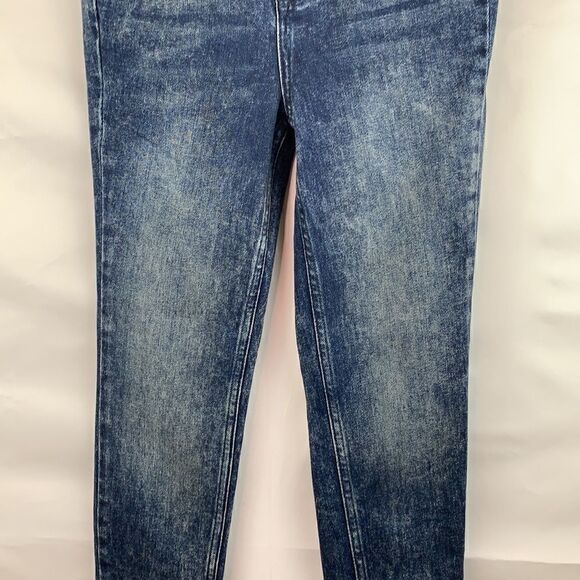 We the free skinny blue Jean button fly high waist - Picture 5 of 13